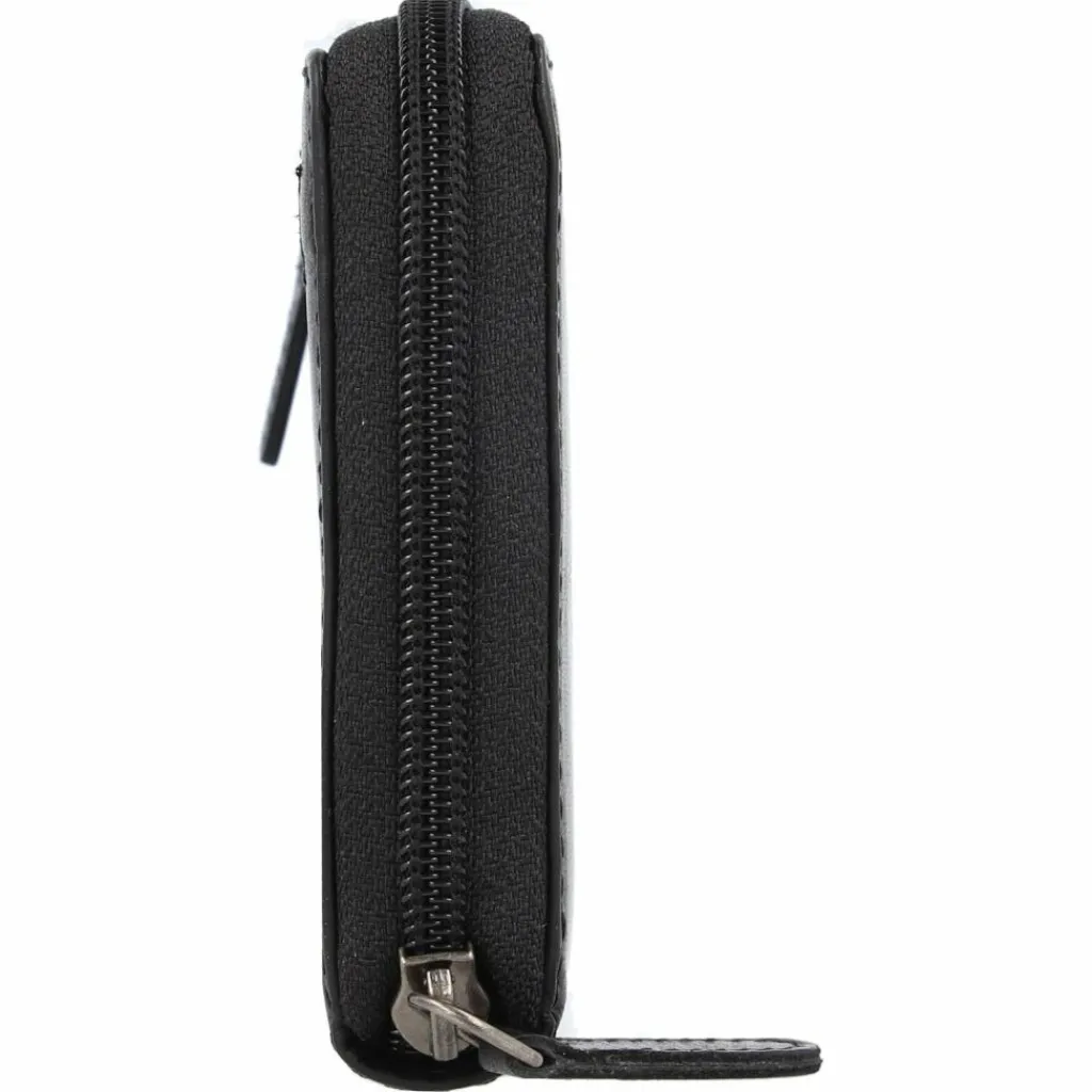 Greenburry Damengeldbörsen Querformat<Pure Geldbörse RFID Schutz Leder 19.5 cm black