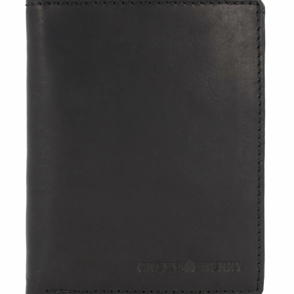 Herren Greenburry Pure Geldbörse RFID Schutz Leder 10.5 cm