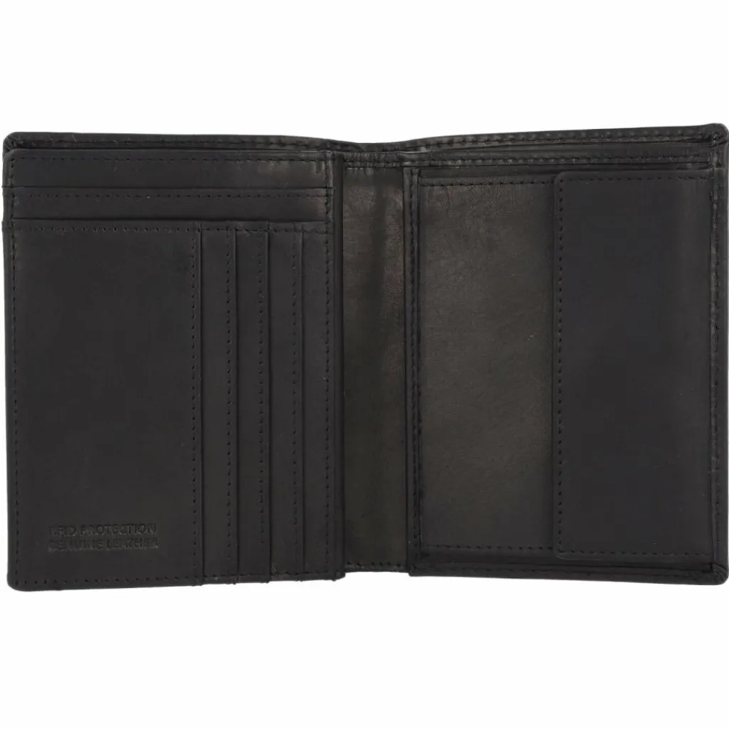 Herren Greenburry Pure Geldbörse RFID Schutz Leder 10.5 cm