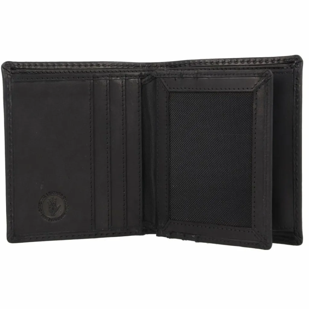 Herren Greenburry Pure Geldbörse RFID Schutz Leder 11 cm