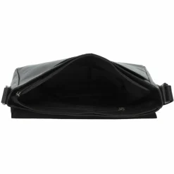 Greenburry Messenger Bags<Pure Messenger Leder 37 cm black