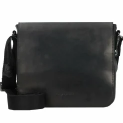 Best Greenburry Pure Umhängetasche Leder 26 cm black