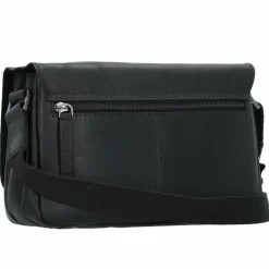 Online Greenburry Pure Umhängetasche Leder 23 cm black