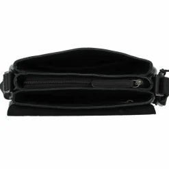 Online Greenburry Pure Umhängetasche Leder 23 cm black