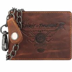 Greenburry Herrengeldbörsen Hochformat<Racing Collection Phoenix Geldbörse RFID Leder 12 cm braun