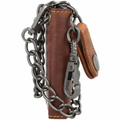 Greenburry Herrengeldbörsen Hochformat<Racing Collection Phoenix Geldbörse RFID Leder 12 cm braun