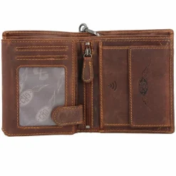 Herren Greenburry Racing Collection Memphis Geldbörse RFID Leder 10 cm