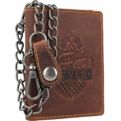 Herren Greenburry Racing Collection Nashville Geldbörse RFID Leder 10 cm