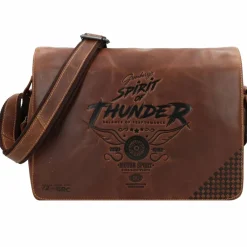 Greenburry Messenger Bags|Aktentaschen<Racing Collection Atlanta Aktentaschen Messenger Leder 36 cm braun