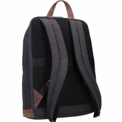 Greenburry Business-Rucksäcke|Laptoptaschen<Recycled PET Derby Rucksack 43 cm Laptopfach black