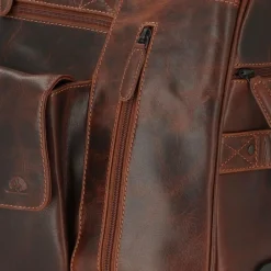 Greenburry Rugged 2 Rollen Reisetasche Leder 53 cm