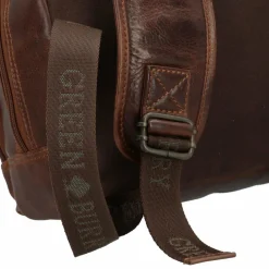 Greenburry Rugged Business-Rucksack Leder 39 cm Laptopfach