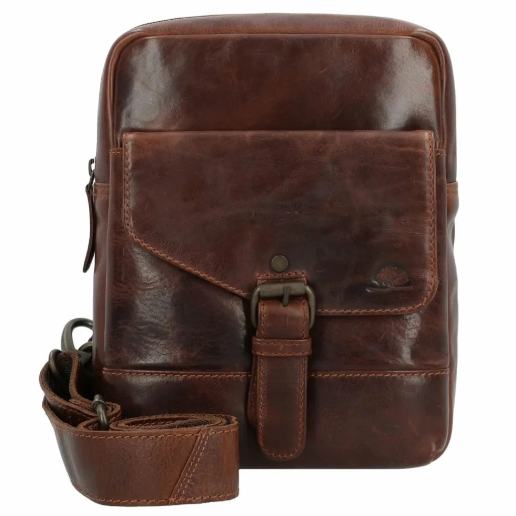 Greenburry Rugged Umhängetasche Leder 19 cm