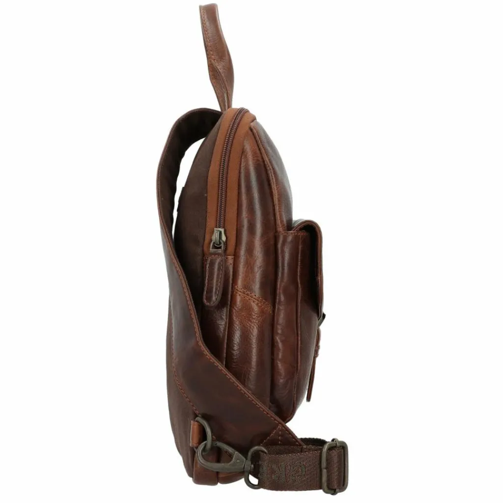 Greenburry Rugged Umhängetasche Leder 23 cm