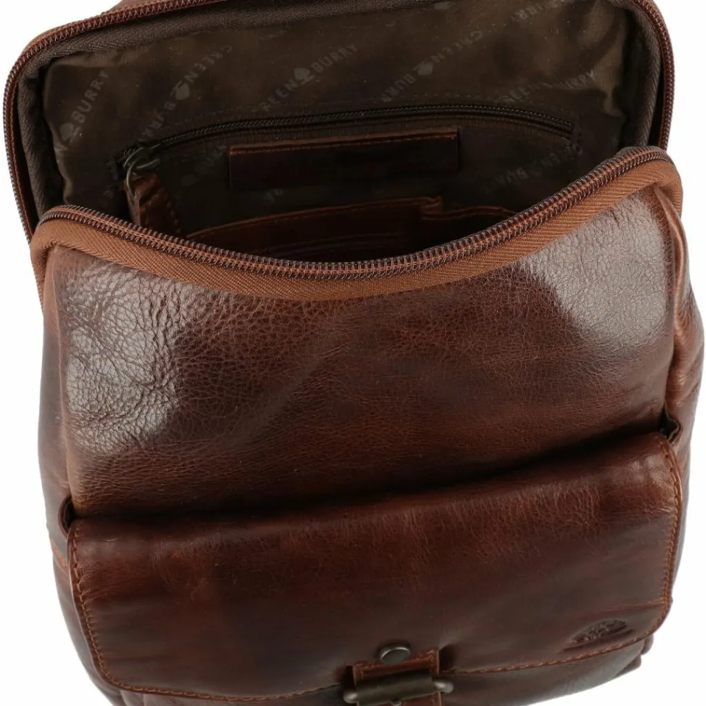 Greenburry Rugged Umhängetasche Leder 23 cm