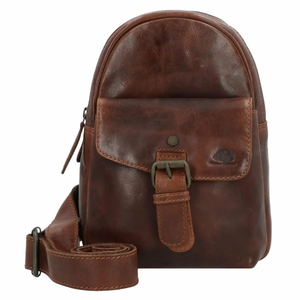 Greenburry Rugged Umhängetasche Leder 17 cm