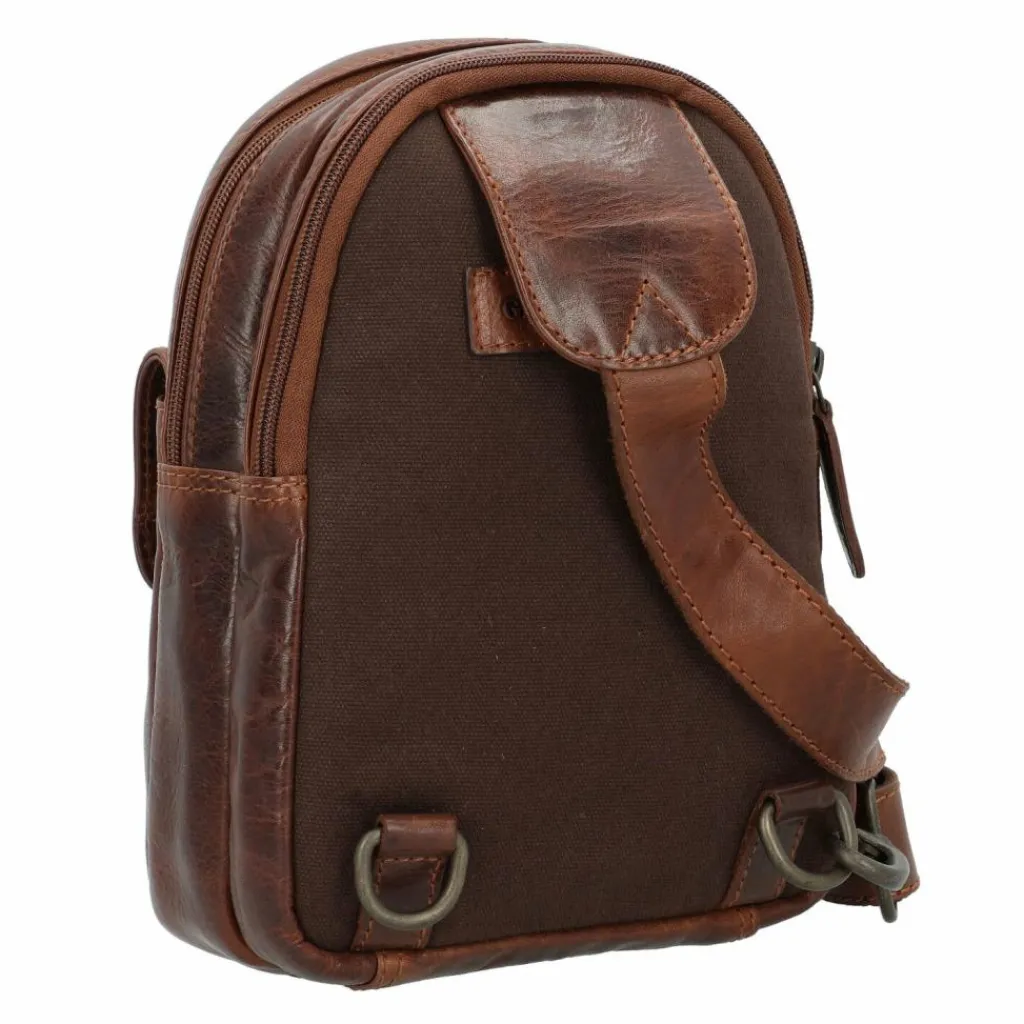 Greenburry Rugged Umhängetasche Leder 17 cm