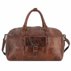 Greenburry Weekender|Reisetaschen Ohne Rollen<Rugged Weekender Reisetasche Leder 48 cm brown