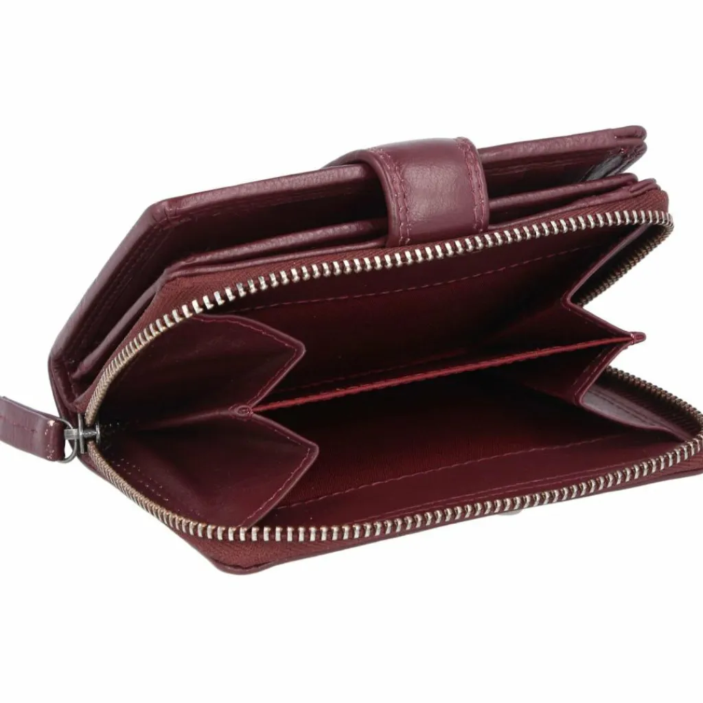 Greenburry Herrengeldbörsen Hochformat|Damengeldbörsen Hochformat<Spongy Geldbörse Leder 9 cm bordeaux