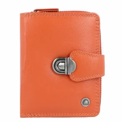 Sale Greenburry Spongy Geldbörse Leder 9 cm orange