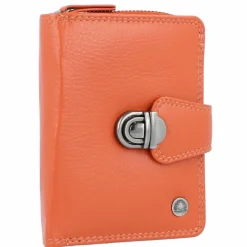 Sale Greenburry Spongy Geldbörse Leder 9 cm orange