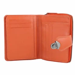 Sale Greenburry Spongy Geldbörse Leder 9 cm orange