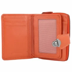 Sale Greenburry Spongy Geldbörse Leder 9 cm orange