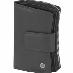 Clearance Greenburry Spongy Geldbörse Leder 8,5 cm black