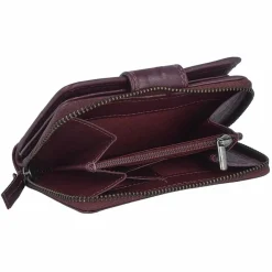 Greenburry Damengeldbörsen Hochformat<Spongy Geldbörse Leder 8,5 cm bordeaux