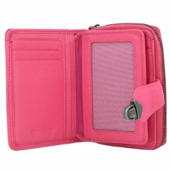 Greenburry Damengeldbörsen Hochformat<Spongy Geldbörse Leder 9 cm fuchsia