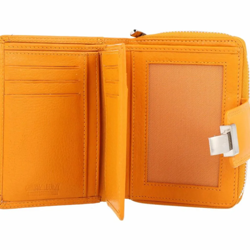 Damen Greenburry Spongy Geldbörse Leder 9,5 cm