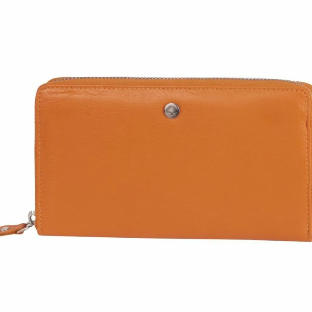 Discount Greenburry Spongy Geldbörse Leder 19 cm orange