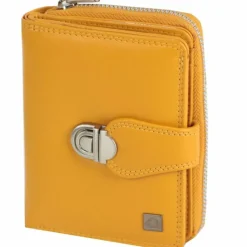 Hot Greenburry Spongy Geldbörse Leder 9 cm yellow