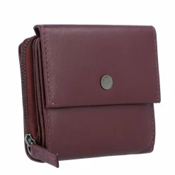 Greenburry Damengeldbörsen Querformat<Spongy Geldbörse Leder 10,5 cm bordeaux