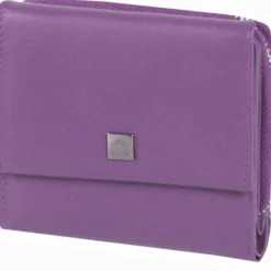 New Greenburry Spongy Geldbörse Leder 10,5 cm purple