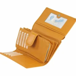 Greenburry Damengeldbörsen Querformat<Spongy Geldbörse Leder 15,5 cm purple