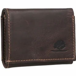 Greenburry Herrengeldbörsen Querformat<Tornado Geldbörse RFID Schutz Leder 9.5 cm teak brown