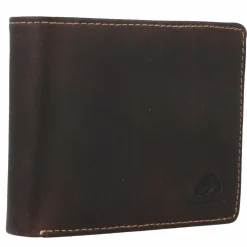 Herren Greenburry Tornado Geldbörse RFID Schutz Leder 12 cm