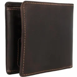 Herren Greenburry Tornado Geldbörse RFID Schutz Leder 12 cm