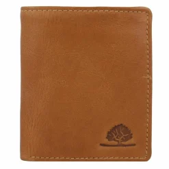 Greenburry Herrengeldbörsen Hochformat<Tornado Geldbörse RFID Schutz Leder 9 cm peanut brown