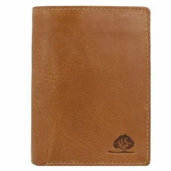 Clearance Greenburry Tornado Geldbörse RFID Schutz Leder 10 cm peanut brown