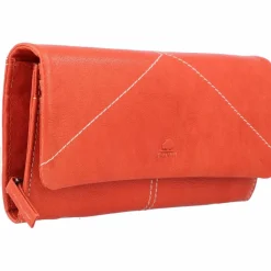 Best Greenburry Tumble Nappa Geldbörse Leder 19 cm tomato