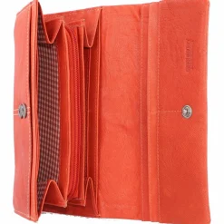 Best Greenburry Tumble Nappa Geldbörse Leder 19 cm tomato