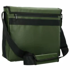 Outlet Greenburry Upcycled Tarpaulin Messenger 40 cm Laptopfach olive
