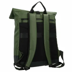 Greenburry Daypacks<Upcycled Tarpaulin Daypack 42.5 cm Laptopfach olive-black