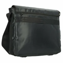 Greenburry Messenger Bags|Laptoptaschen<Upcycled Tarpaulin Messenger 40 cm Laptopfach black