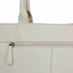 Greenburry Shopper|Schultertaschen<Vegas Shopper Tasche Leder 46 cm coconut milk