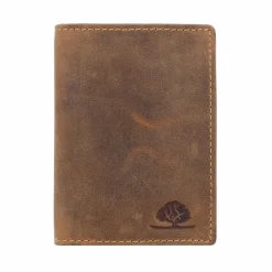 Clearance Greenburry Vintage Ausweisetui RFID Leder 9 cm braun