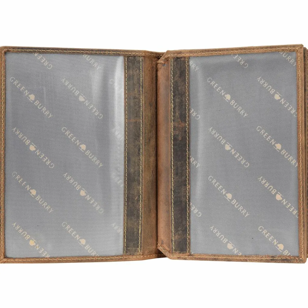 Greenburry Vintage Ausweisetui Leder 12 cm