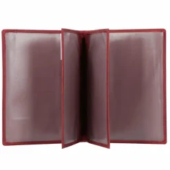 Greenburry Ausweisetuis<Vintage Ausweisetui Leder 12.5 cm rusty red